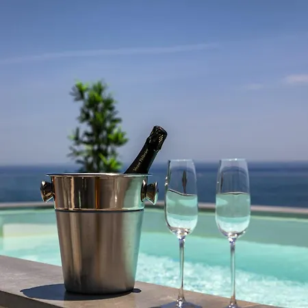 Appartement Overlooking With Pool Benagil